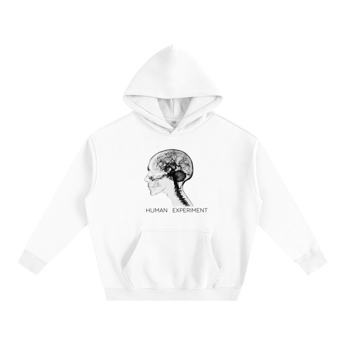 HUMAN EXPERIMENT HOODIE [WHITE]